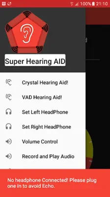 Super Hearing Aid android App screenshot 7